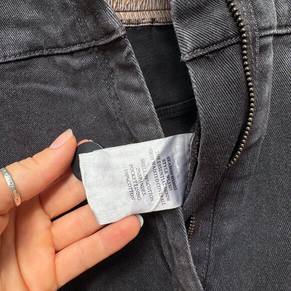 Wildfang Long Sleeve Coverall - The Essential Denim High Waisted - Picture 6 of 7